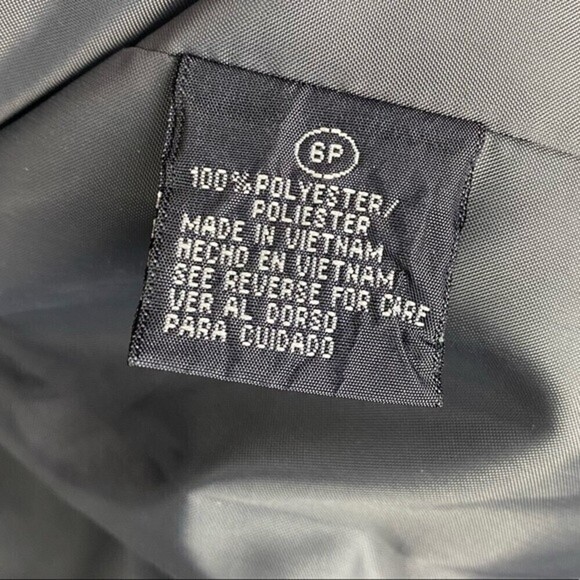 Giorgio Sant' Angelo Blazer Womens Size 6 Petite Gray Button Front 3/4 Sleeve - Picture 8 of 10